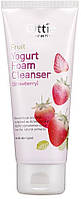 Очищающая пенка для умывания с клубничным йогуртом Ottie Fruit Yogurt Foam Cleanser Strawberry 150 мл