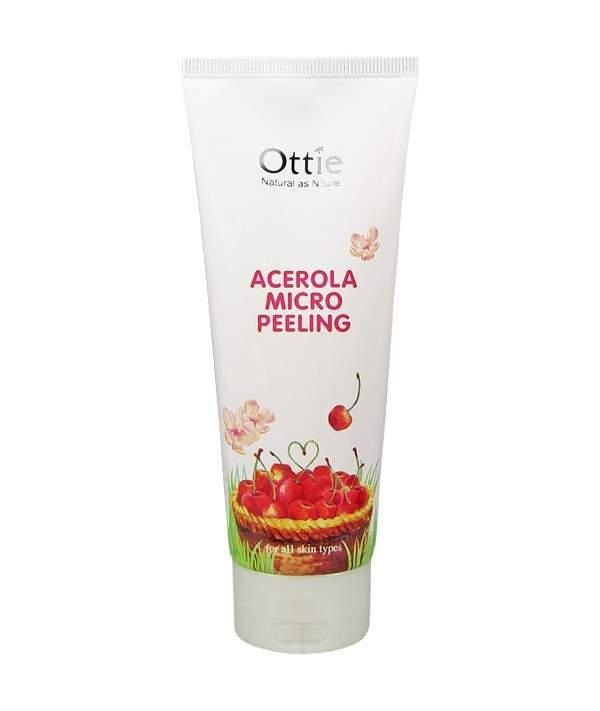 Пілінг для обличчя з натуральною целюлозою і ацеролою Ottie Acerola Micro Peeling 150 мл (8809082738182)