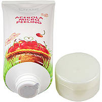 Пілінг для обличчя з натуральною целюлозою і ацеролою Ottie Acerola Micro Peeling 150 мл (8809082738182), фото 3