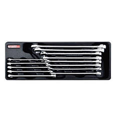 Набір комбінованих ключів 8-24 мм 13 од. (в ложементі) TOPTULPRO GAAT1301