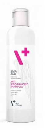 VetExpert antiseborrheic shampoo 250 мл-протисеборейний шампунь (40542)
