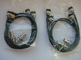 Кабель коаксіальний BNC-BNC для радіомікрофона Sennheiser g1 g2 g3, EM3031, EM2050, Coaxial Cable, Type RG58, фото 8