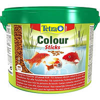 Корм для прудовых рыб Tetra Pond Colour Sticks 10л/1900гр (для усиления окраса)