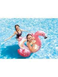 Intex надувний круг 56251 Рожевий Фламінго ( 99см), фото 3