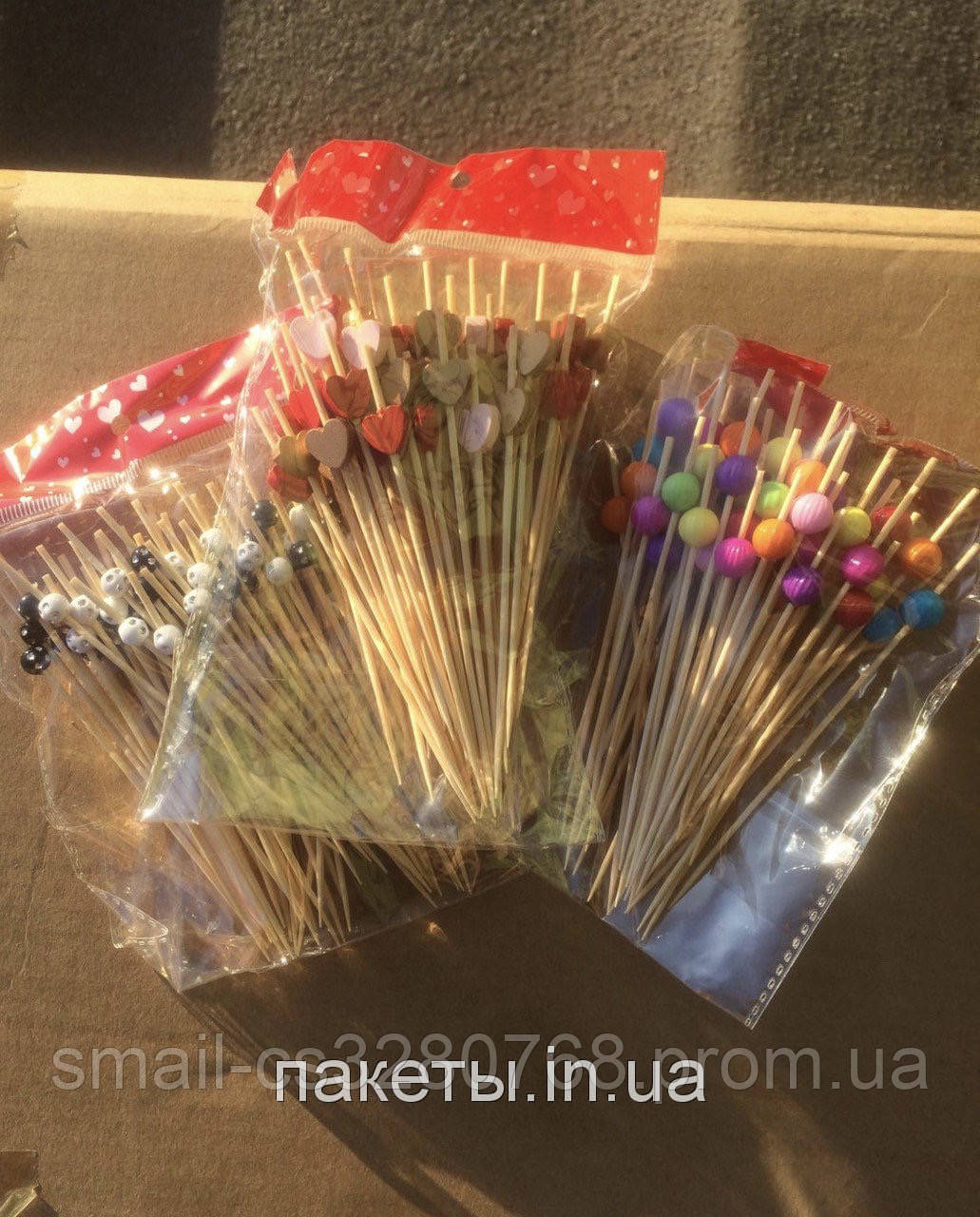 Купить Шпажки для канапе 12см. уп 50 шт, цена 50 грн — Prom.ua (ID ...