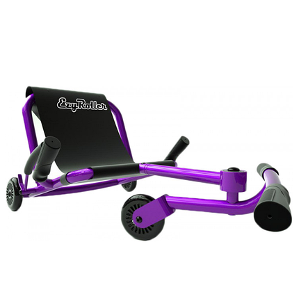 Самокат-каталка з сидінням для дітей EzyRoller Classic Purple, фіолетовий, фото 3