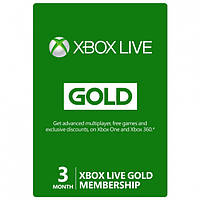 XBOX Live Gold 3 місяці ключ