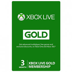 XBOX Live Gold  3 місяці ключ