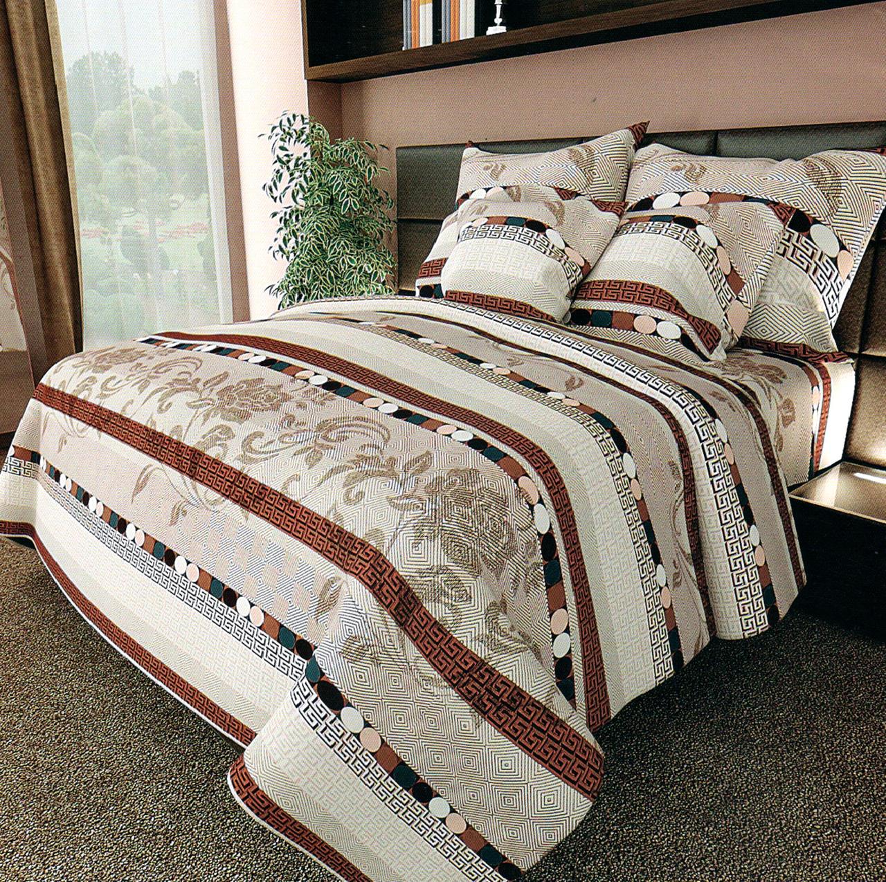 Набір постільної білизни Бязь Голд Люкс №бл258 Полуторний 150х220, фото 1