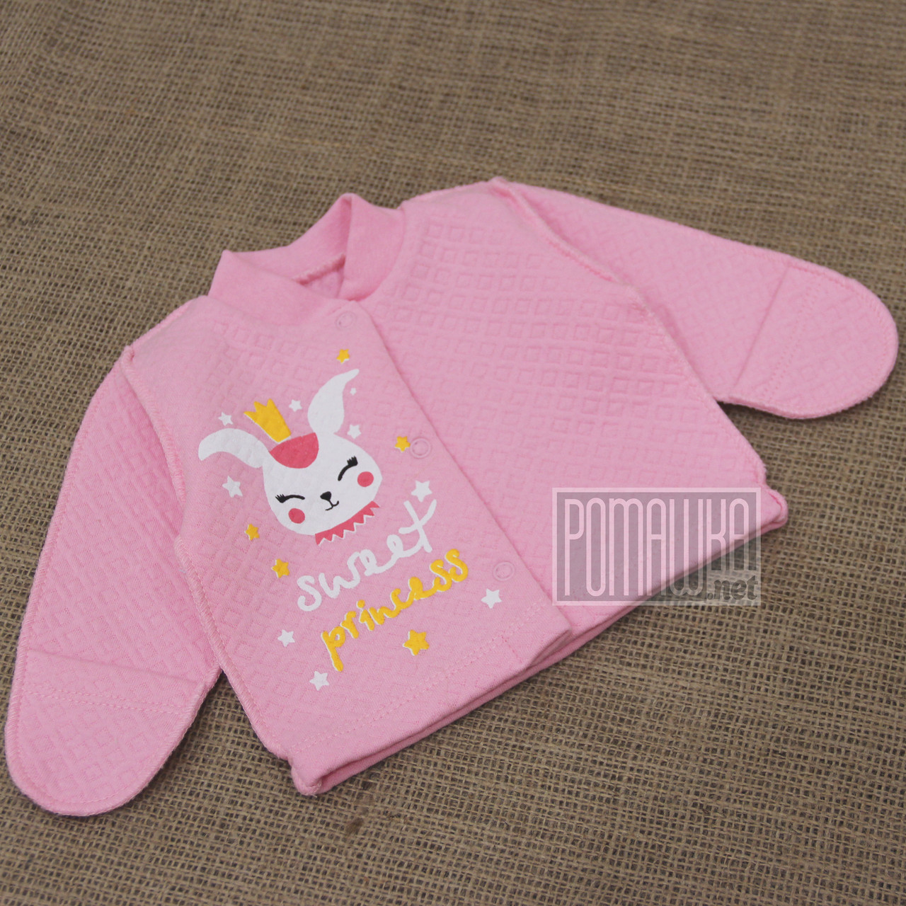 Дитяча тепла р 56 0-1 міс як флісова велюрова кофточка в пологовий будинок для новонароджених малюків 3221