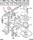 Трос куліси КПП Fiat Ducato 230, Peugeot Boxer, Citroen Jumper (94-02) 2.5/2.8 D R16, 2.5/2.8 TD R15/R16, 2444V3, фото 6