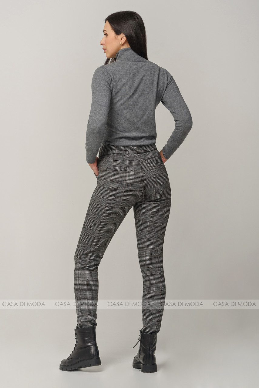 Жіночі брюки сірого кольору , великих розмірів