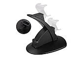 Зарядка для 2 джойстиків PS4/PS4 Pro Dual USb Charging Stand, фото 3