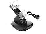 Зарядка для 2 джойстиків PS4/PS4 Pro Dual USb Charging Stand, фото 4