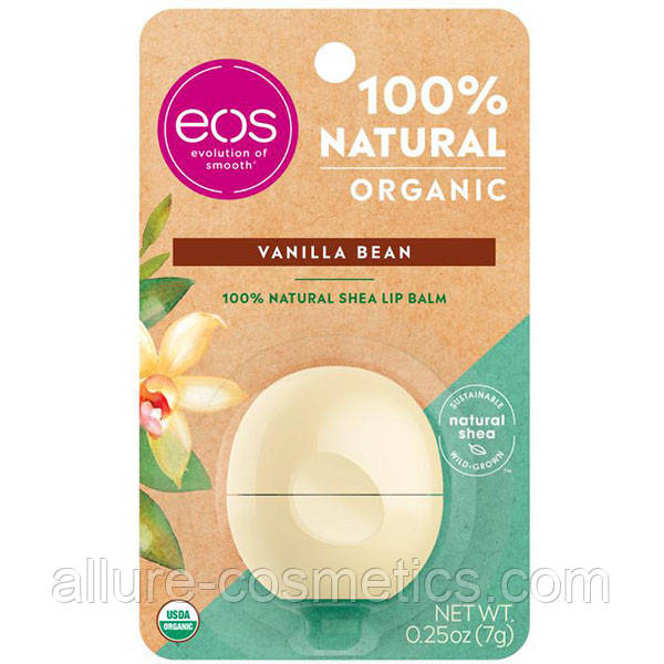 Бальзам для губ EOS Vanilla Bean Ваниль - фото 1 - id-p1077918984