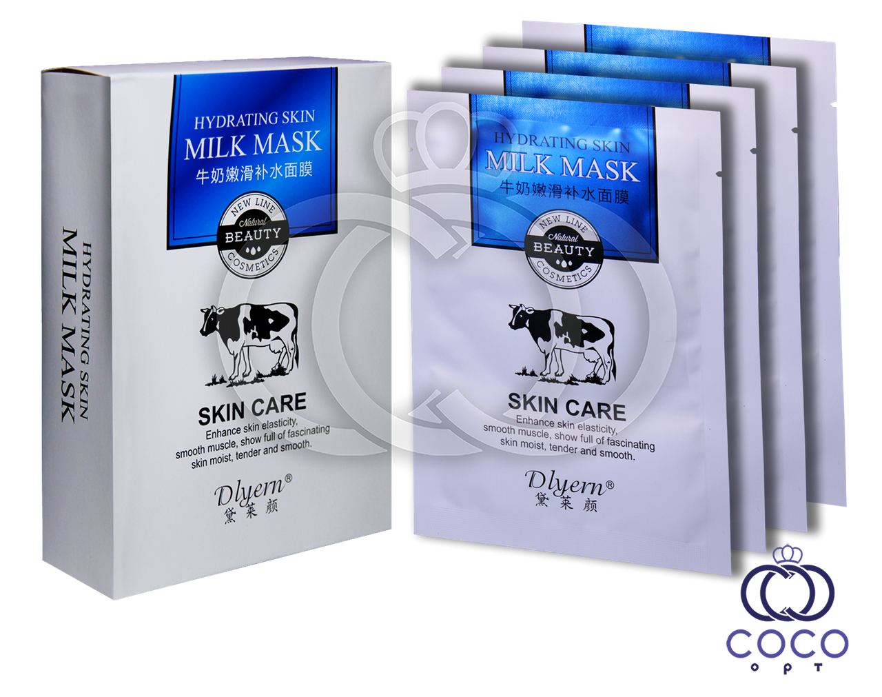 Зволожуюча маска з протеїнами молока Hydrating Skin Milk Mask поштучно