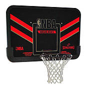 Щит баскетбольний ігровий Basketball NBA Hoop 108х73 см з кільцем 49 см і сіткою (80798CN)