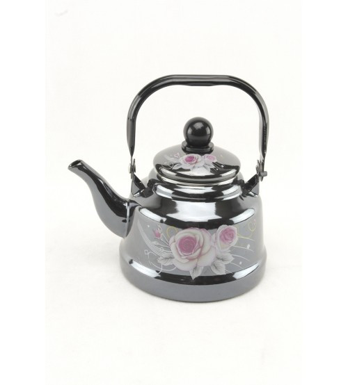 1341 Чайник емальований 1,1 л гуртом, фото 1