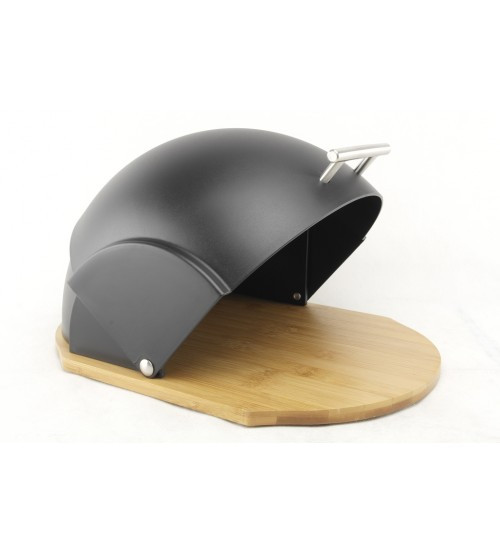 1816 Хлібниця бамбук BLACK оптом, фото 1