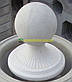 Куля на бетонний стовп огорожі або декор для саду, сфера ф200мм кулі для ландшафтного дизайну., фото 4