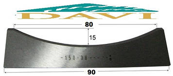 Ніж 90 мм для виготовлення обшивальної дошки блок-хаус сталь Р6М5