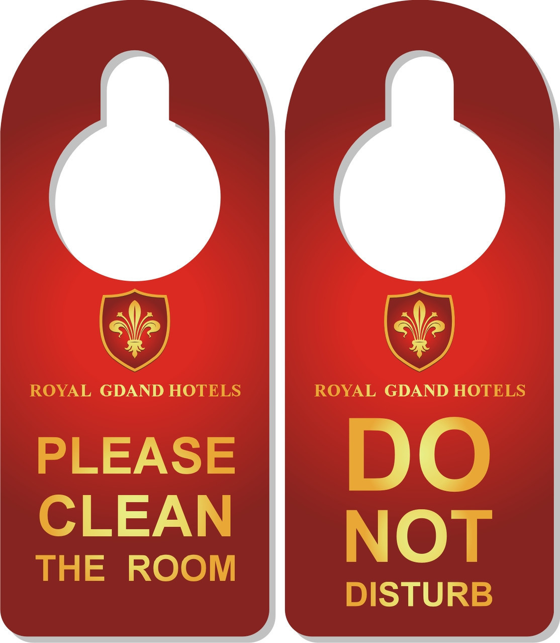 Табличка на дверну ручку-хенгер (пластикова)., фото 1