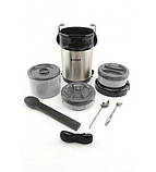 1667 Термос 2,0 л харчовий 3 в 1 гуртом, фото 2