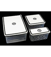 10900 Набір судочків (3 шт.) гуртом