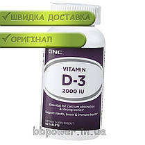 Вітамін Д3 GNC Vitamin D-3 2000 IU 180 таб, фото 4