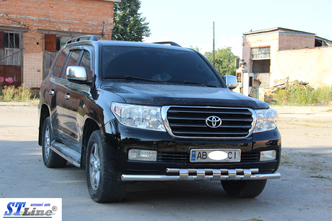 Кенгурятник Toyota Land Cruiser 200 (07+) Защита Переднего Бампера ...