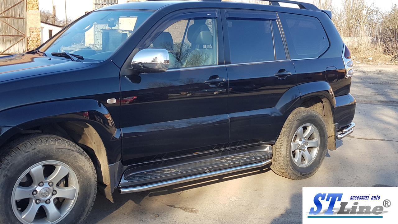 Toyota Prado 120 (02-09) Боковые Пороги Подножки Труба на для Тойота ...