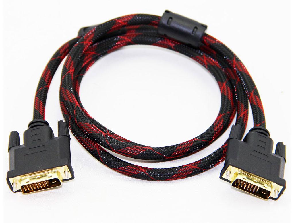 Кабель для монітора DVI-D 24+1 цифровий 1.5 м, фото 1