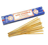 Nag champa "Нагчампа",15 gms, Satya, пыльцовое благовоние Индия