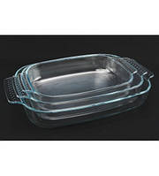 1093 Набір дек (3 шт.) Скло гуртом