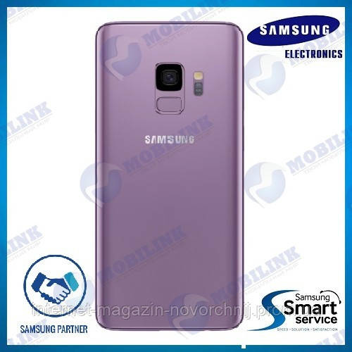 Кришка задня Samsung SM-G960 Galaxy S9, Фіолетова White Purple, GH82-15926B, оригінал!