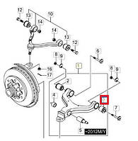 Сайлентблок SSANGYONG Rexton 4451608000