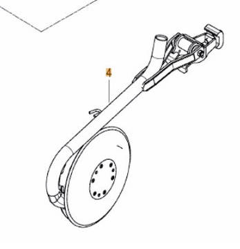 Сошник в зборі AC495192 Kverneland, фото 3