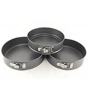 0037 Набір круглих розбірних форм для торта (3 шт.) гуртом