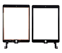 Тачскрин (сенсор) для iPad Air 2, чорний, повний комплект,  високої якості