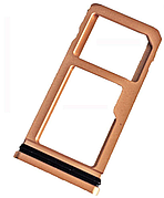 Лоток для сім-карти і карти пам'яті для Nokia 8 (TA-1012), бронзовий, Copper