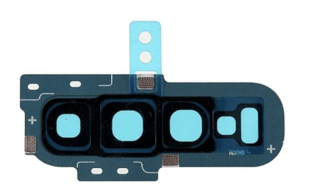 Скло камери Samsung G973 Galaxy S10, з рамкою зеленого кольору, Prism Green