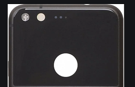 Скло задньої кришки Google Pixel XL M1 5.5", колір чорний, Quite Black, оригінал