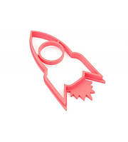 24 SE силіконова форма (ракета) для яєць гуртом