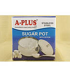 0472 Цукорниця з ложкою гуртом, фото 3