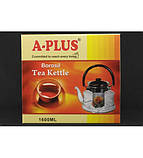 1047 Заварник із загартованого скла 1600 мл оптом, фото 2