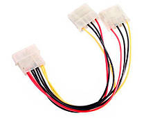 Перехідник (сплітер) 4pin (molex) to 2 x 4pin (molex)