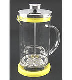 1031 Заварник — Прес 600 мл COLOR гуртом, фото 3