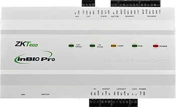 HTTPS-Контролер доступу на 1 двері з відбитків пальців і карт ZKTeco inBio160 Pro