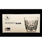 02 WHIS Набір склянок скло 313 мл WHISKEY гуртом, фото 3