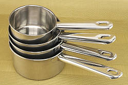 0528/0527 Набір ковшиків із ручкою 4 шт. гуртом